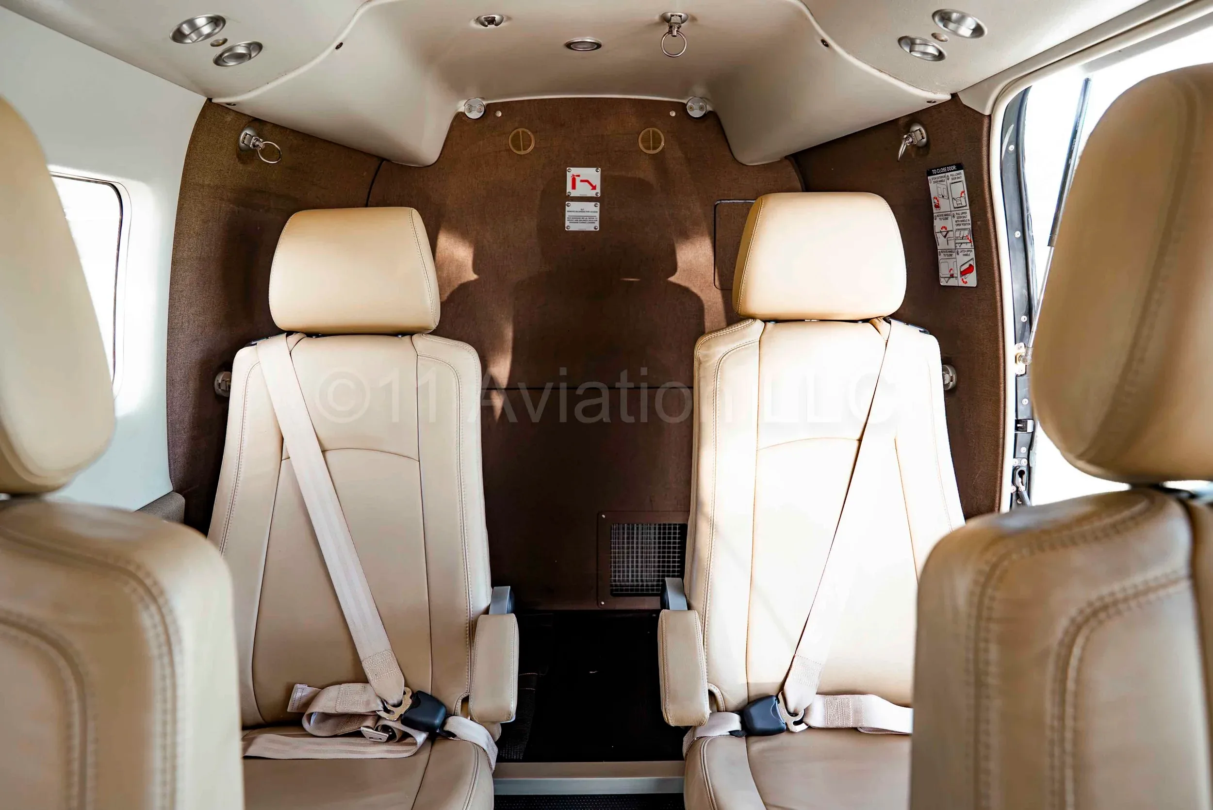Cabin interior of a 2016 Quest Kodiak 100 Series I (FAA: KODIAK 100).