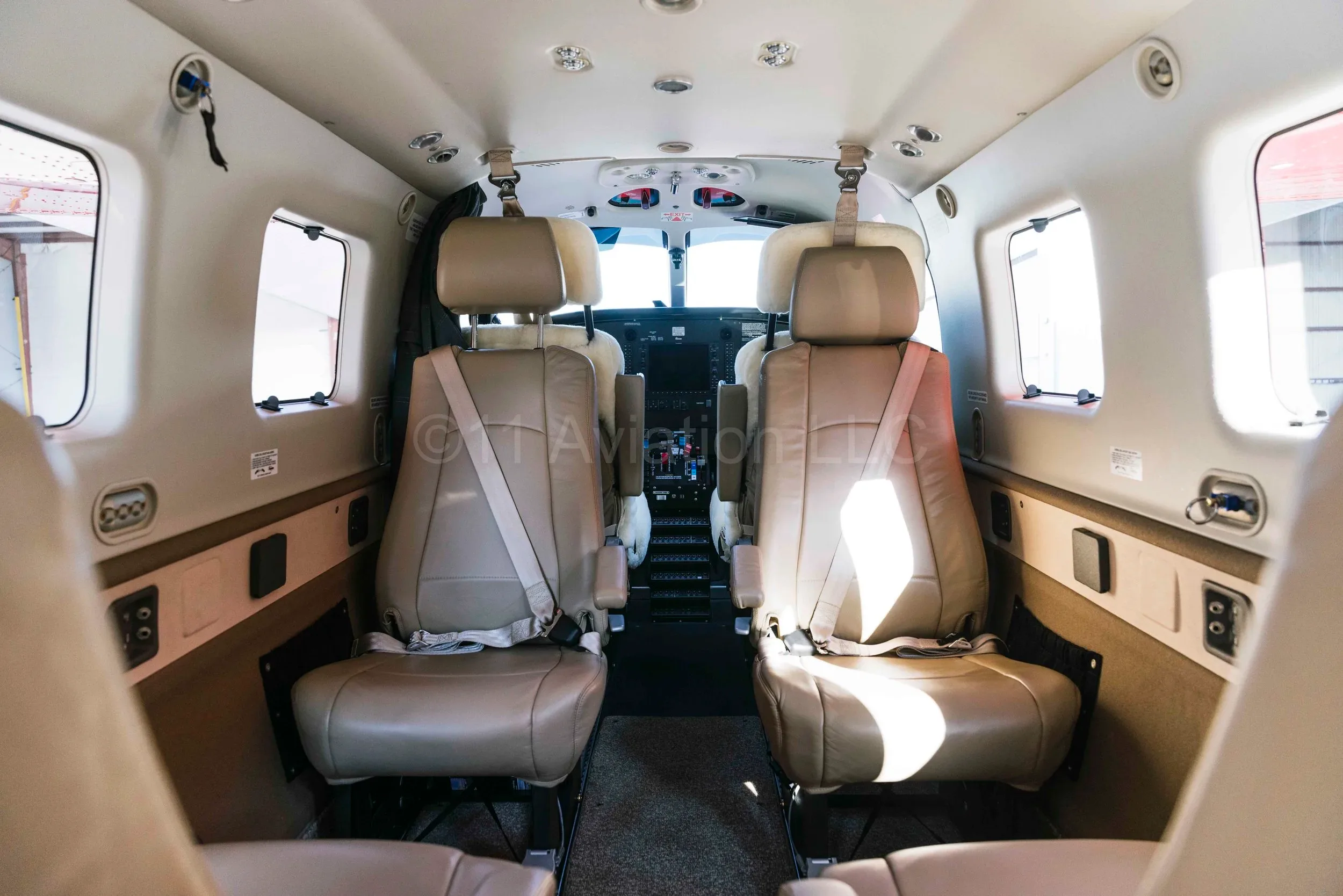 Cabin interior of a 2022 Hartzell HC-E4N-3PY, HH5492.