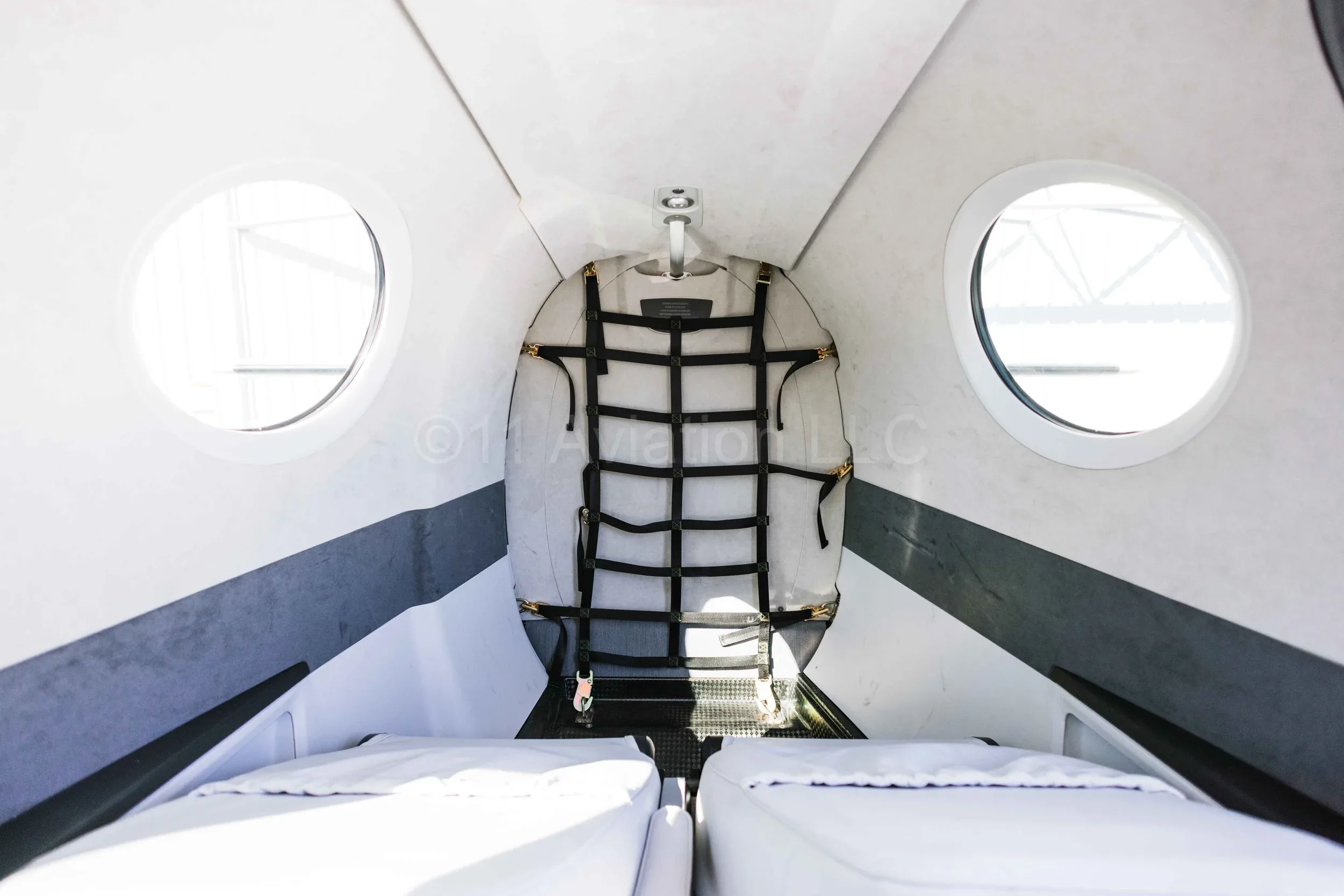 Cabin interior of a 2025 Epic Aircraft E1000 AX.