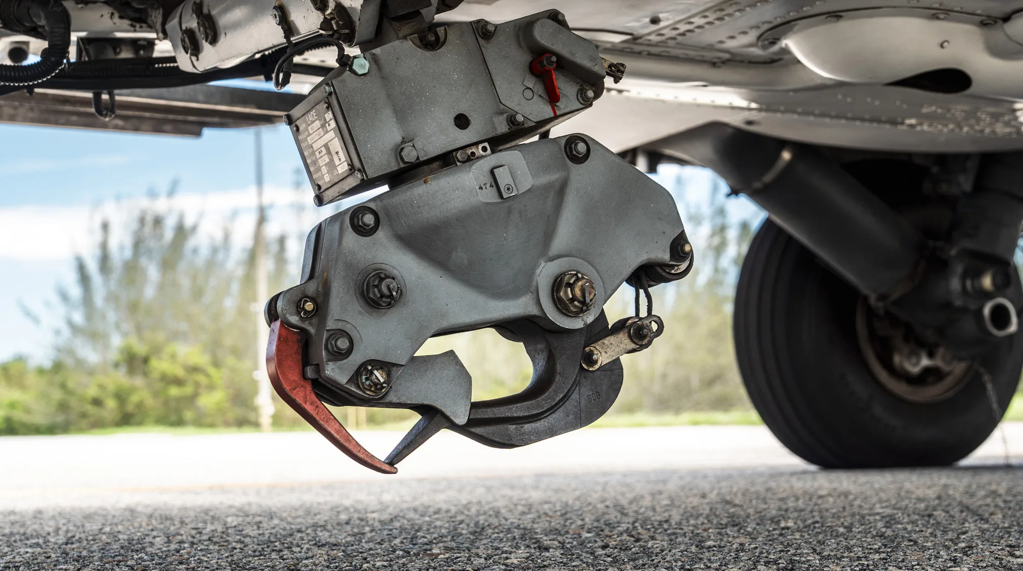 Engine detail of a 2012 Airbus EC225.