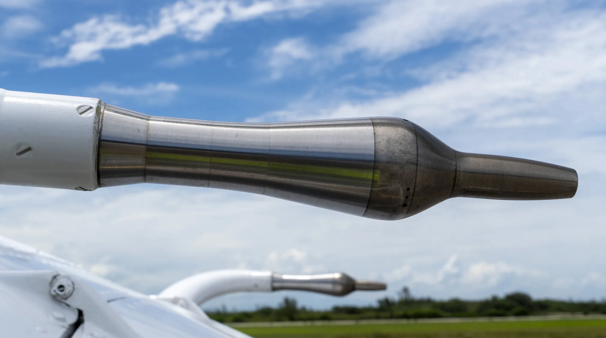 Engine detail of a 2012 Airbus EC225.
