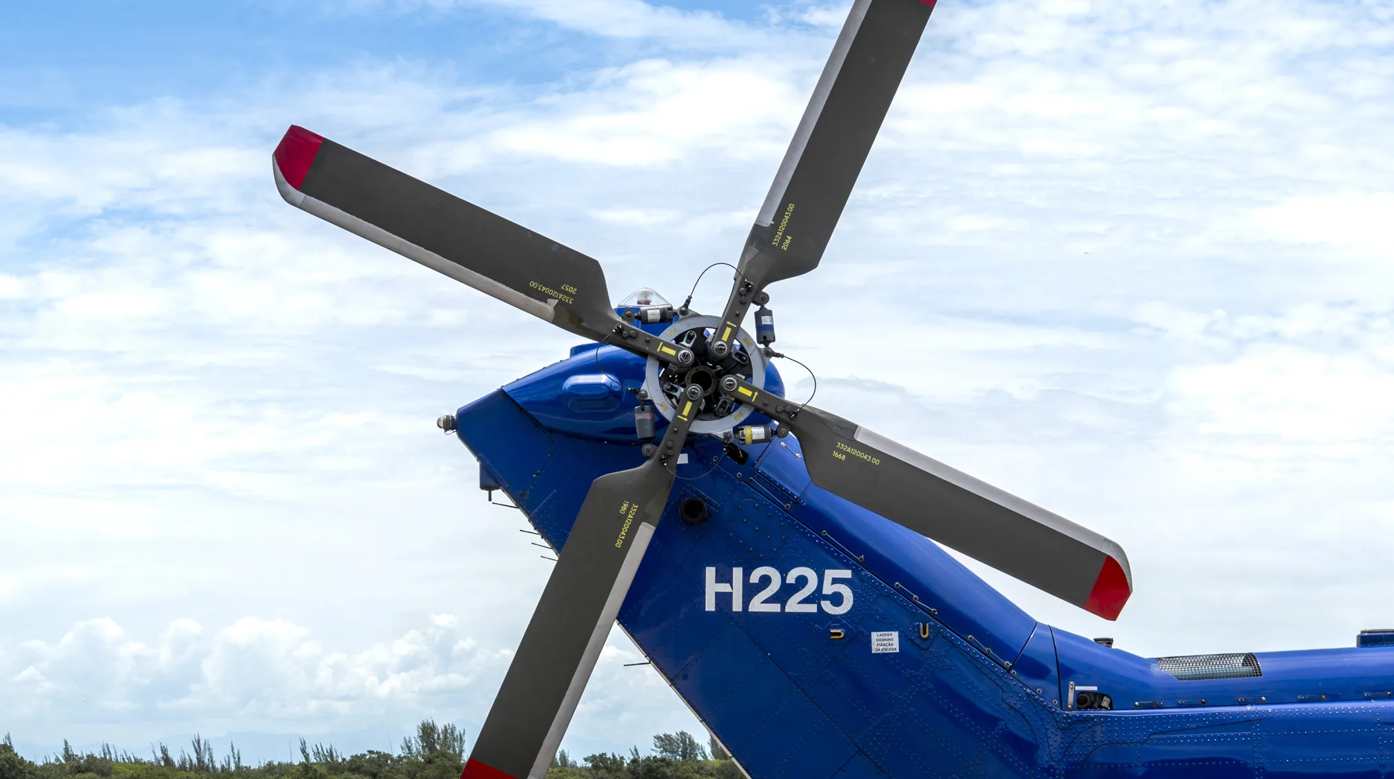 Marketing image of a 2012 Airbus EC225.