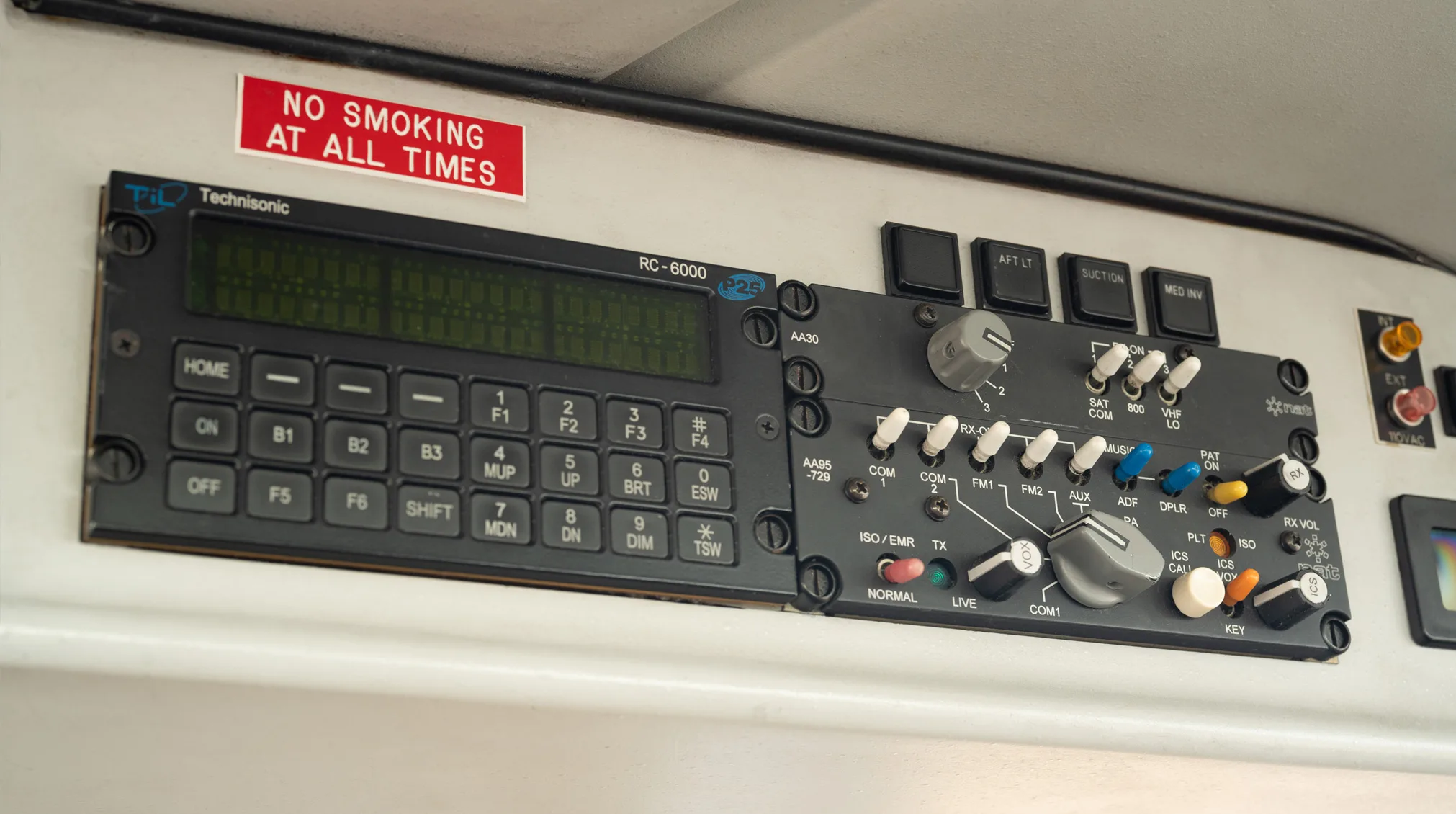Avionics suite of a 2010 Airbus EC135T2+.