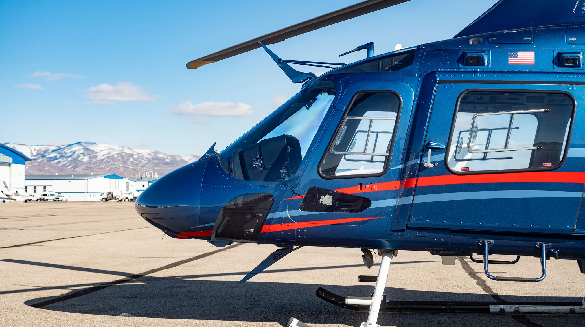Exterior view of a 2013 Leonardo AW119Kx.