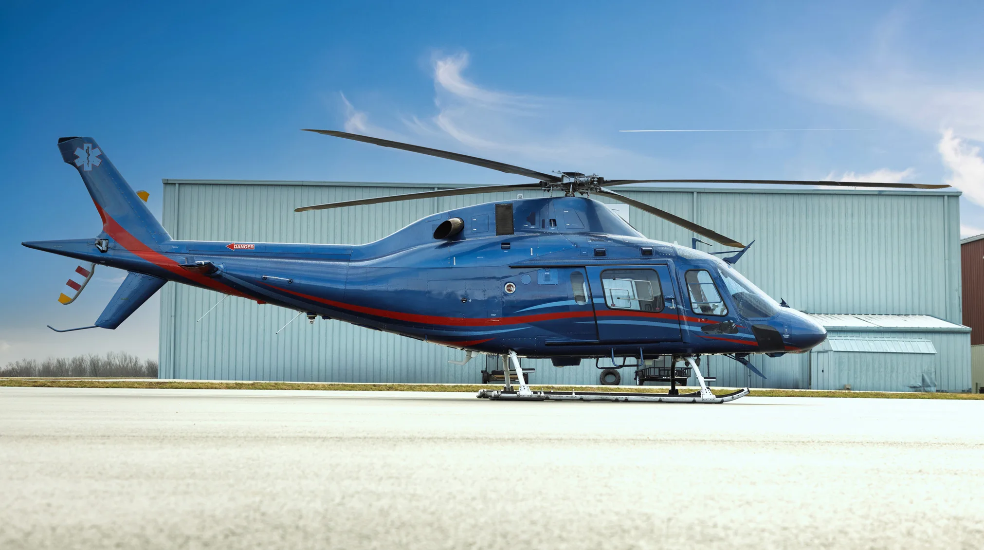 Marketing image of a 2015 Leonardo AW119Kx.