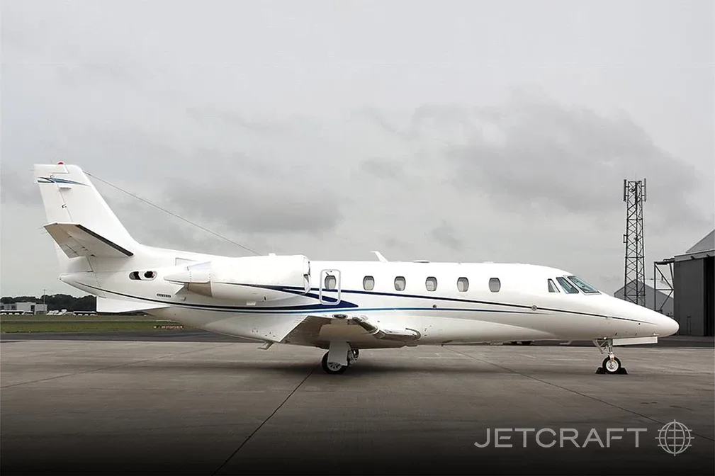 Exterior view of a Cessna CJ1.