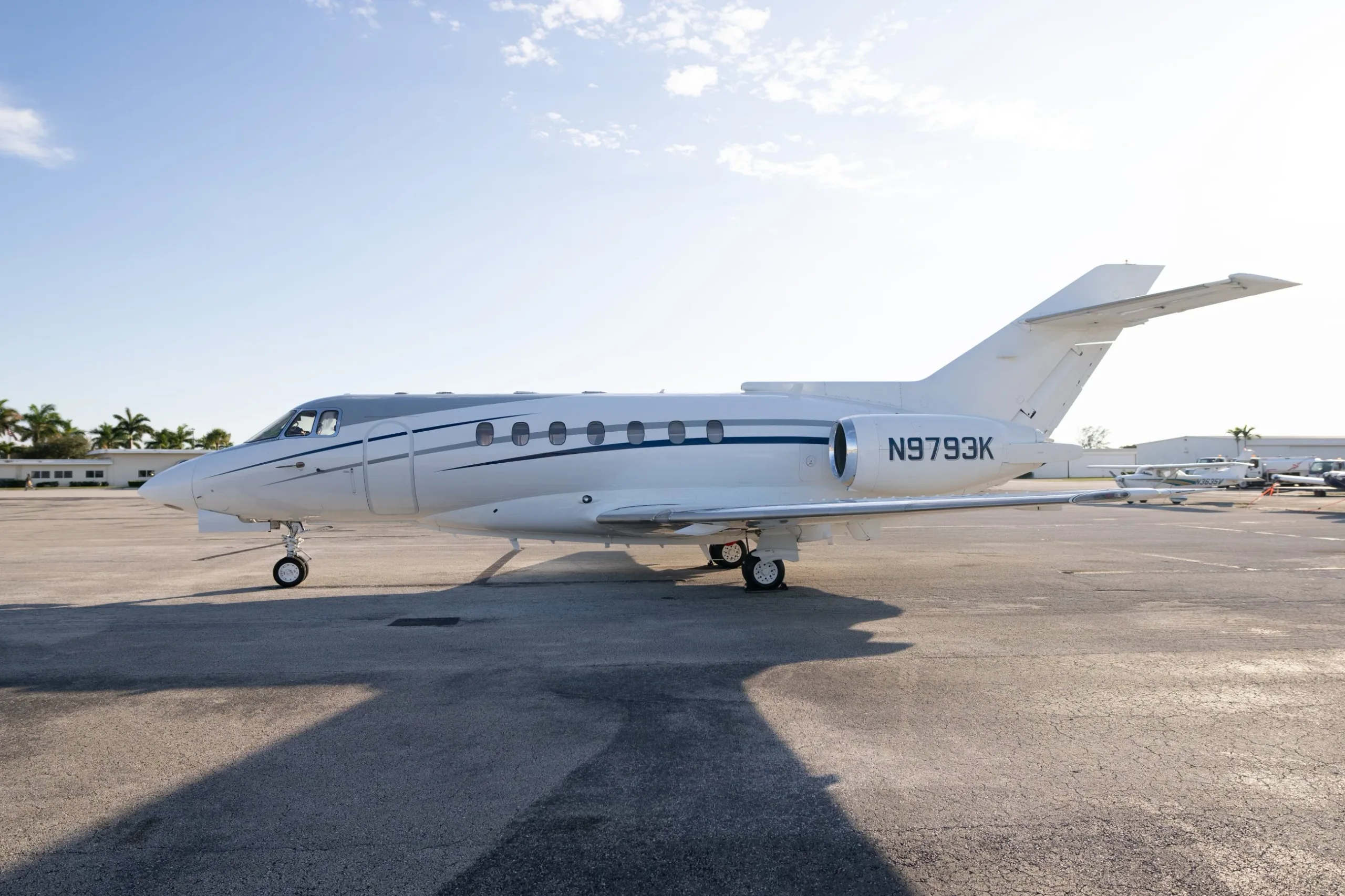 Marketing image of a Hawker 400 Series.