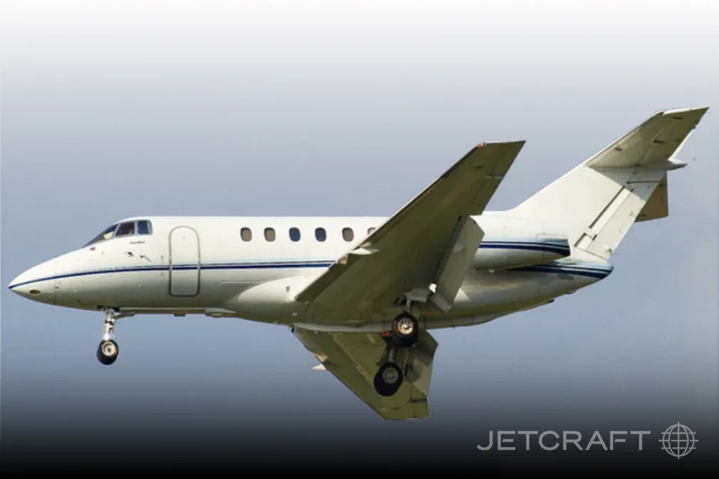 Marketing image of a Hawker 400 Series.
