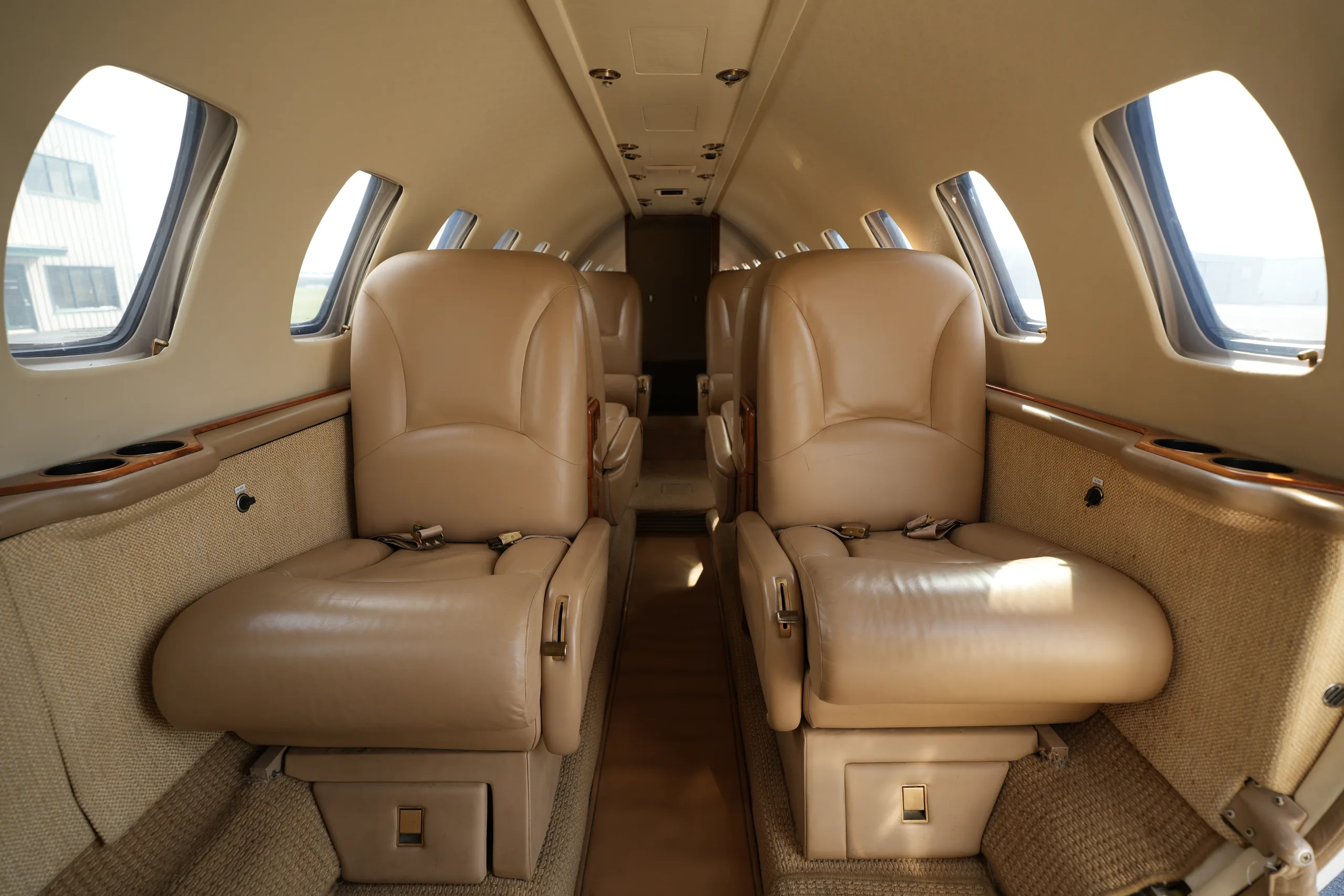 Cabin interior of a 1995 Cessna Citation Ultra, 560-0287.