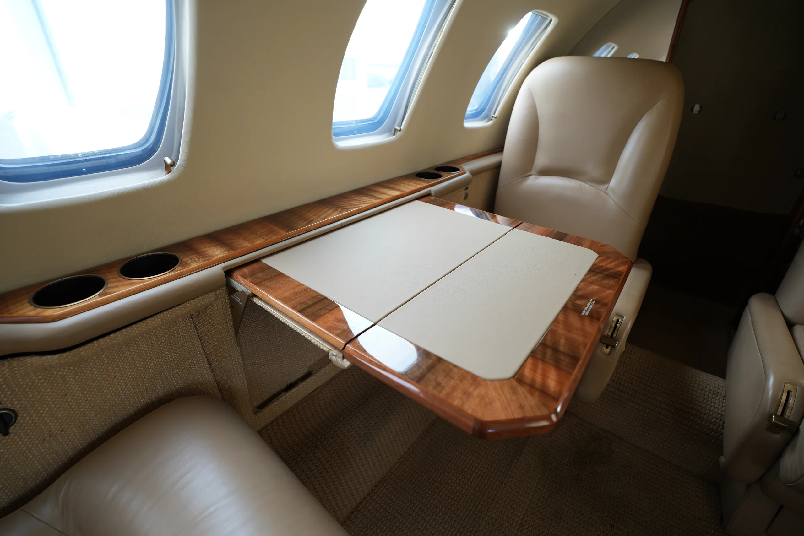 Cabin interior of a 1995 Cessna Citation Ultra, 560-0287.