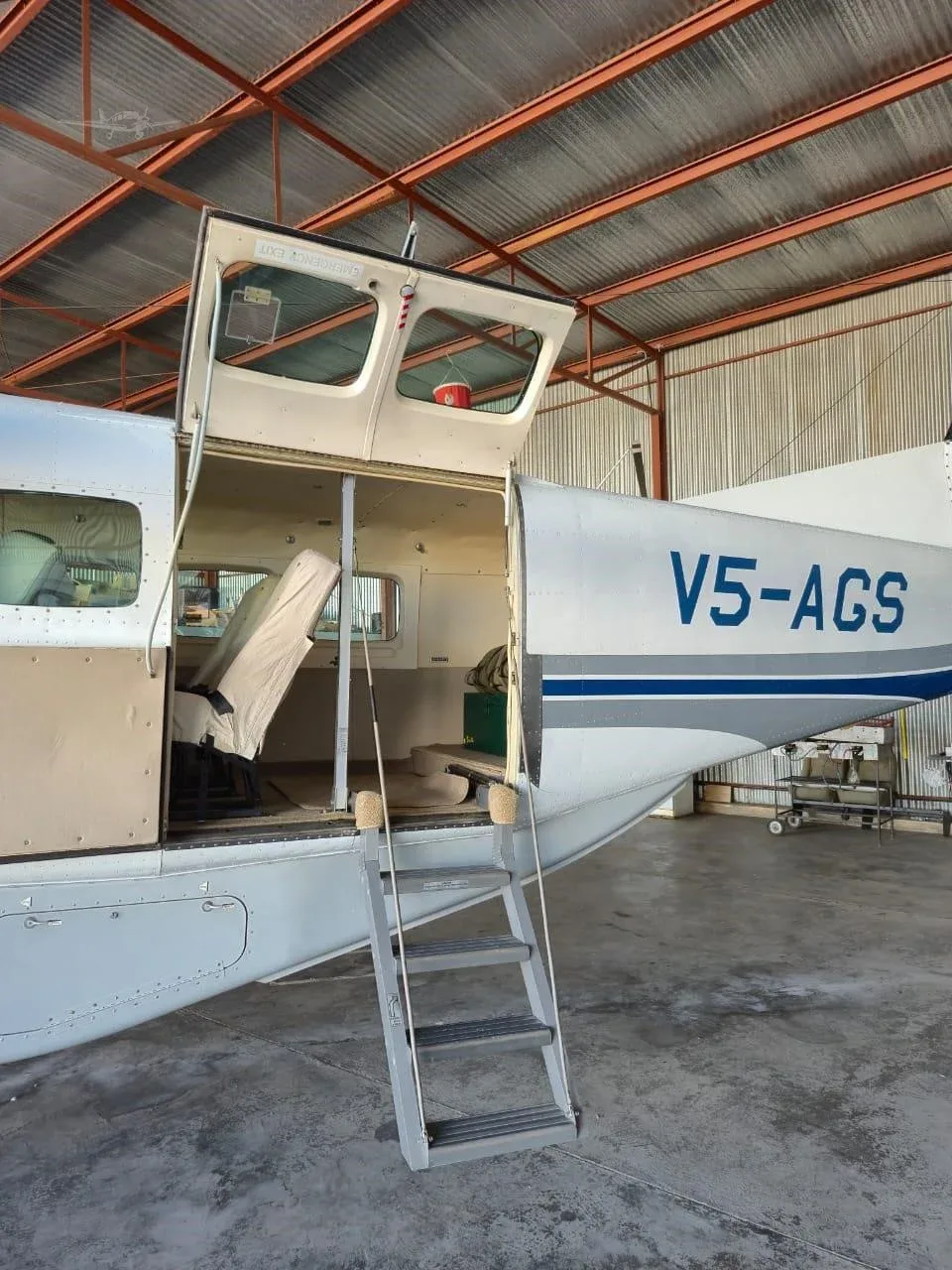 Exterior view of a 2000 Cessna Caravan 208B Grand.