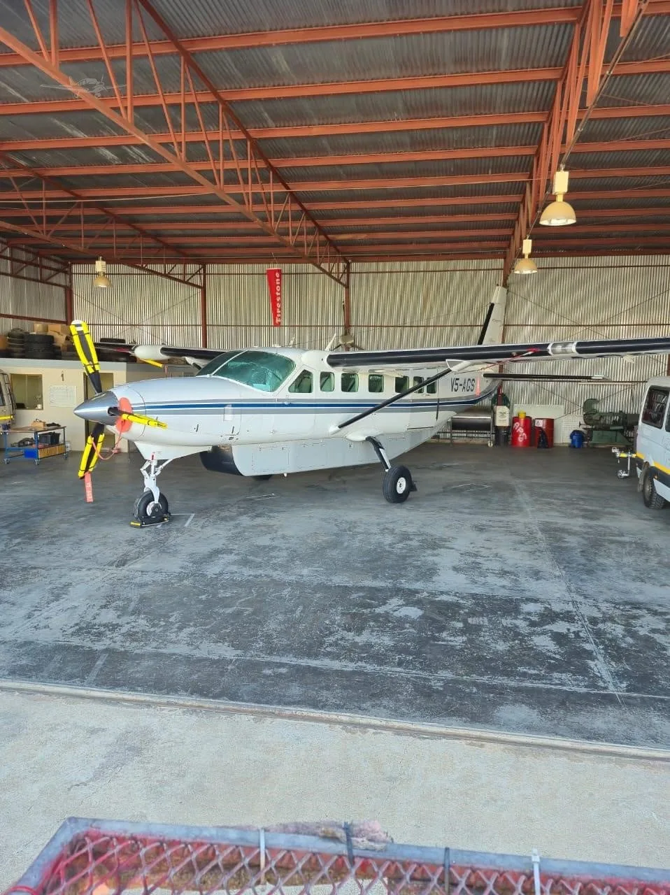 Exterior view of a 2000 Cessna Caravan 208B Grand.