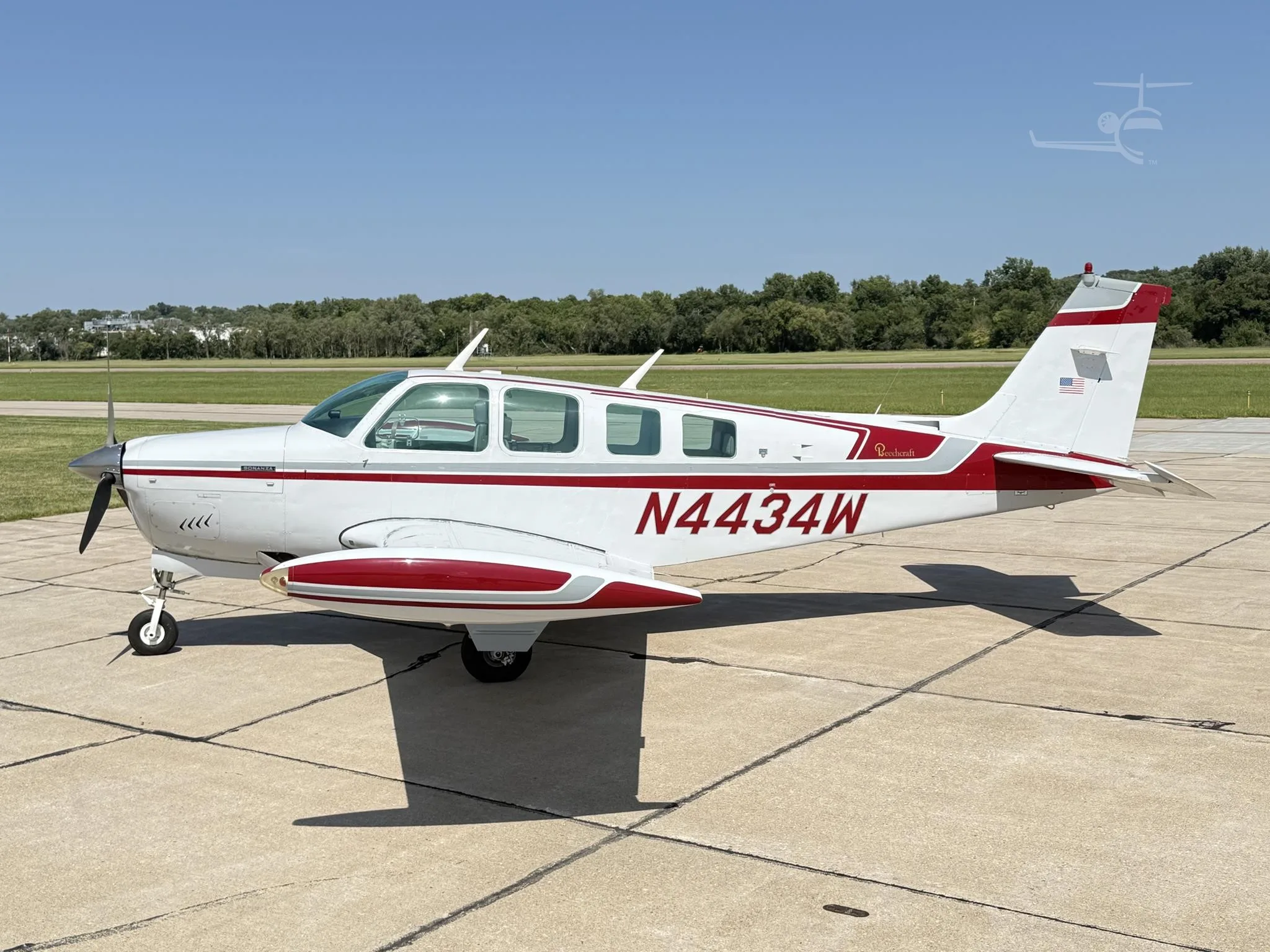 N4434W - 1975 BEECHCRAFT A36 BONANZA