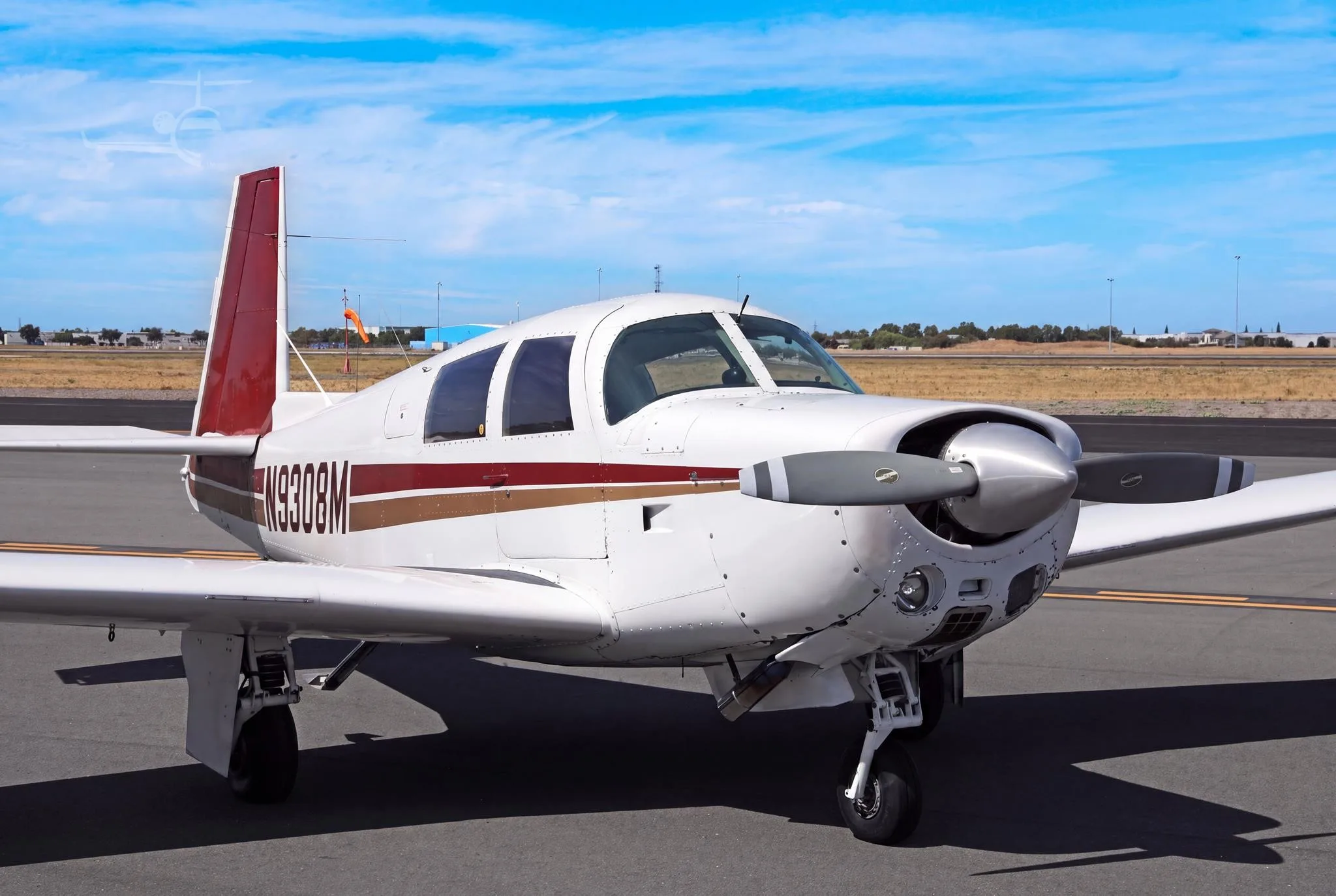 N9308M - 1966 Mooney M20E Super 21