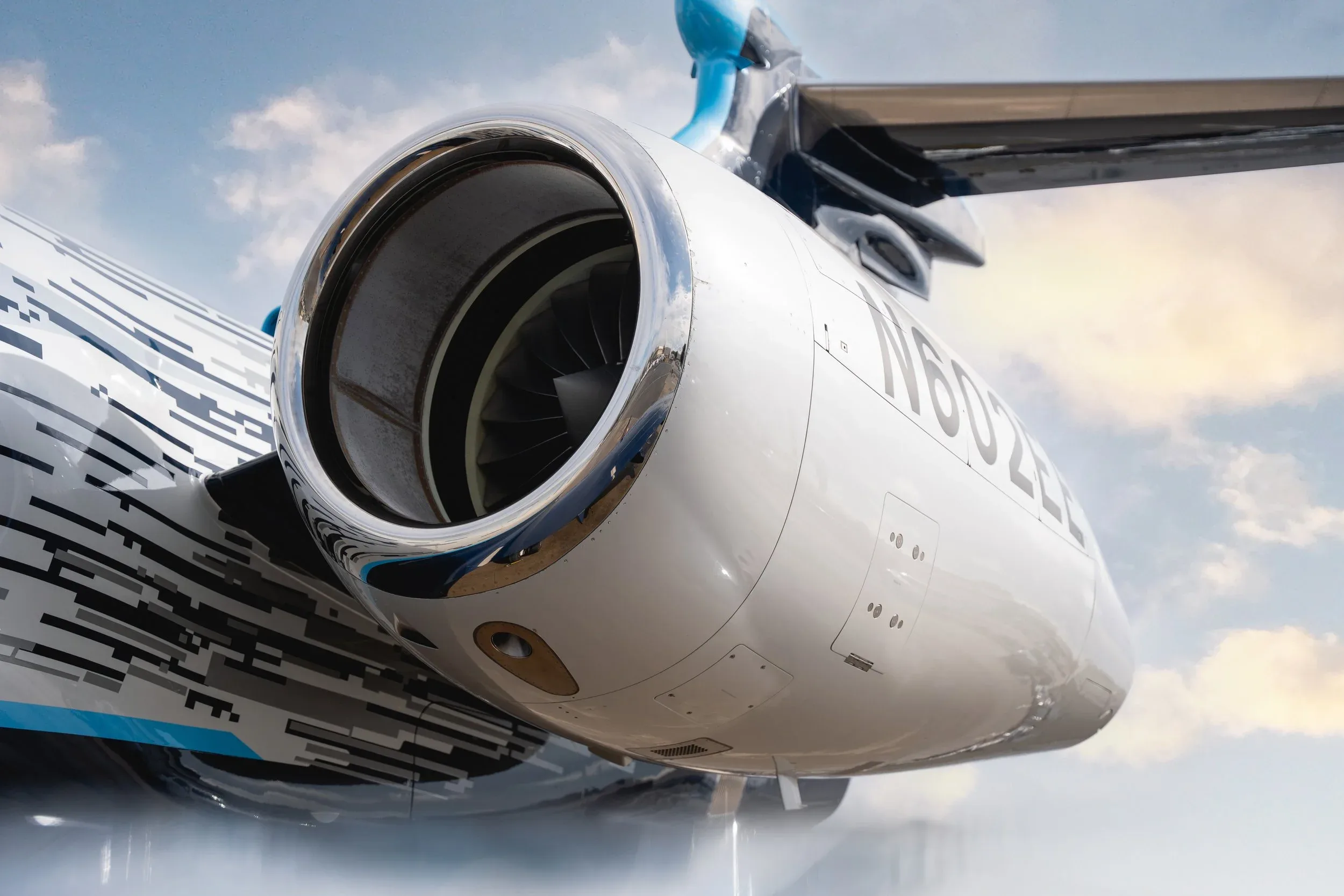 Marketing image of a 2021 Embraer Praetor 600 — Aircraft Executives.