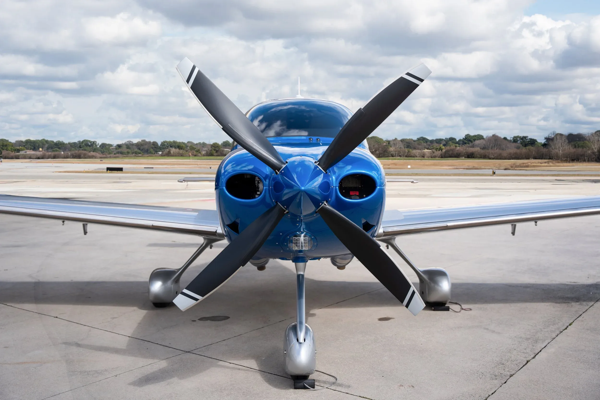 Marketing image of a 2026 Cirrus SR22T G7+ — Aircraft Executives.