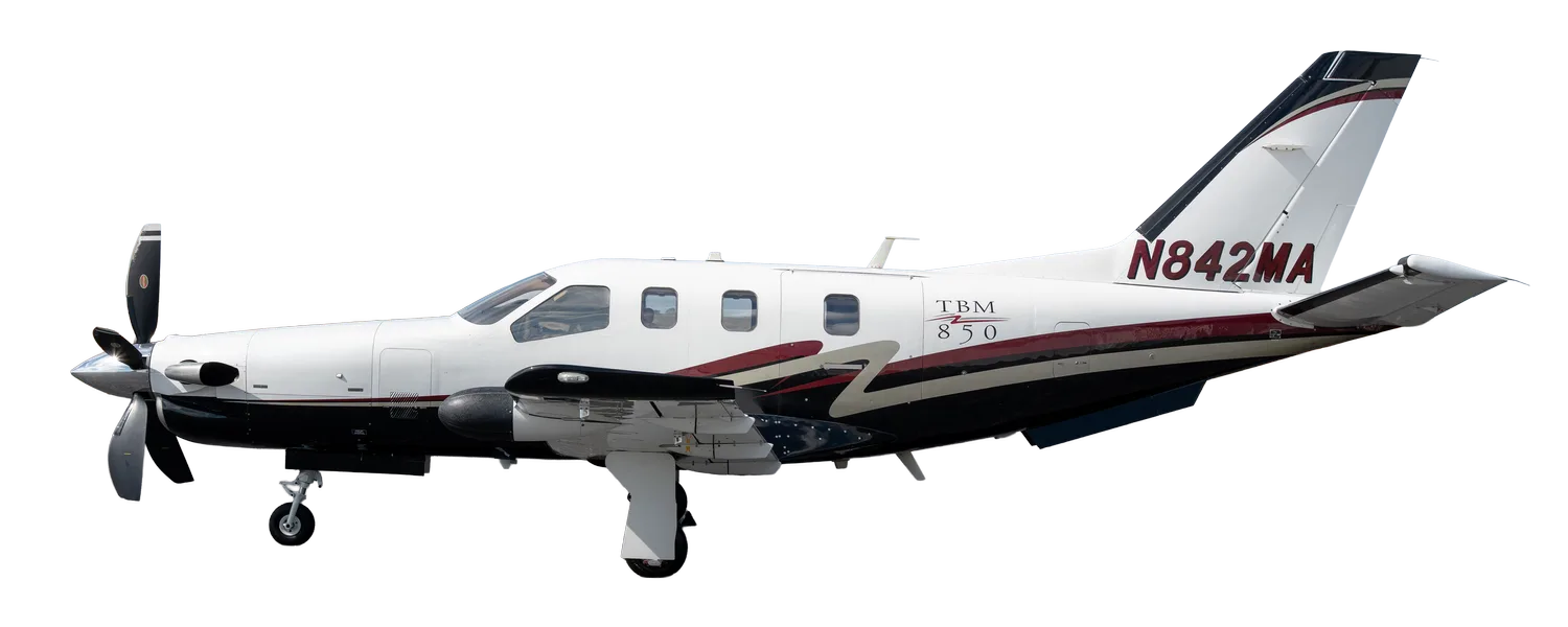 Marketing image of a 2007 Socata PT6A-66D.