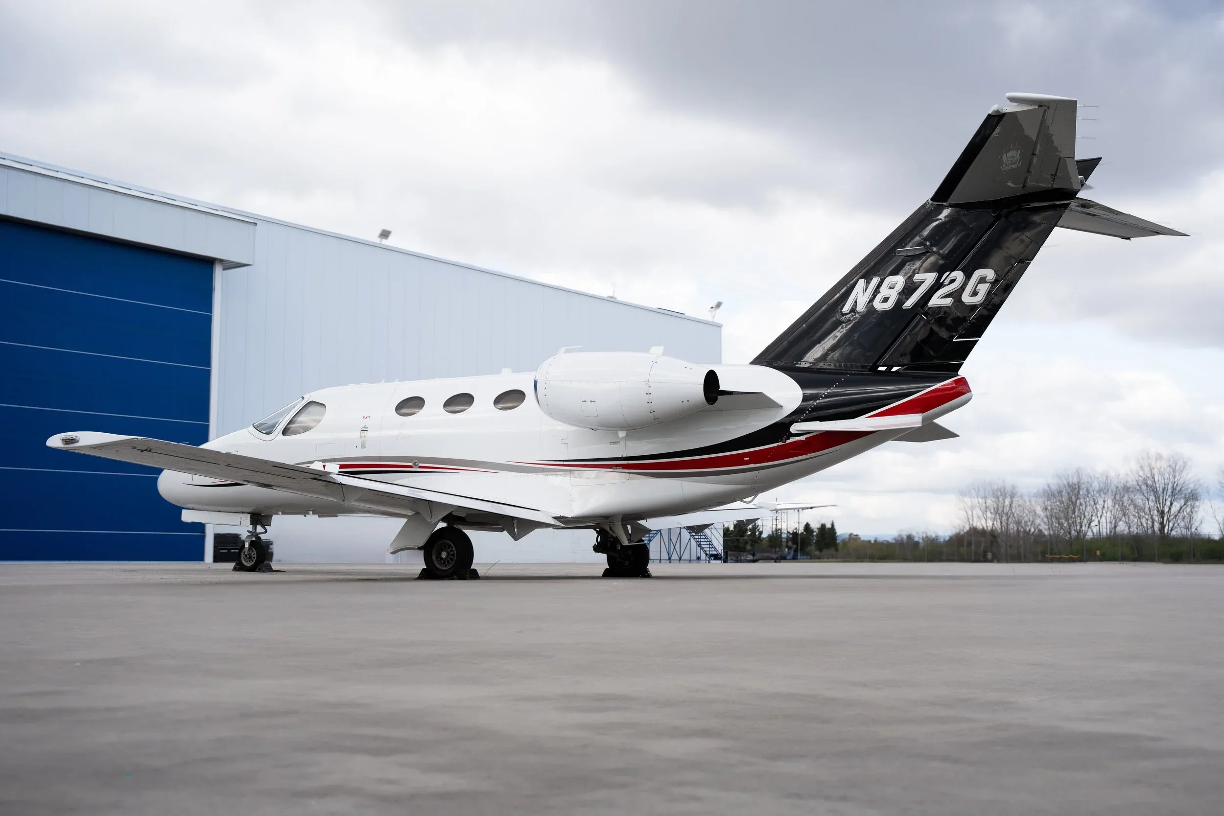 Marketing image of a 2010 Cessna Citation Mustang — Aircraft Executives.