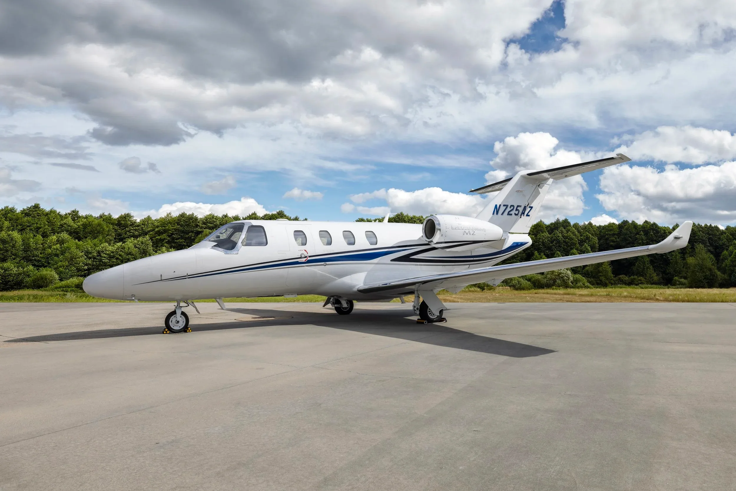 Exterior view of a 2018 Cessna Citation M2 — Aircraft Executives.