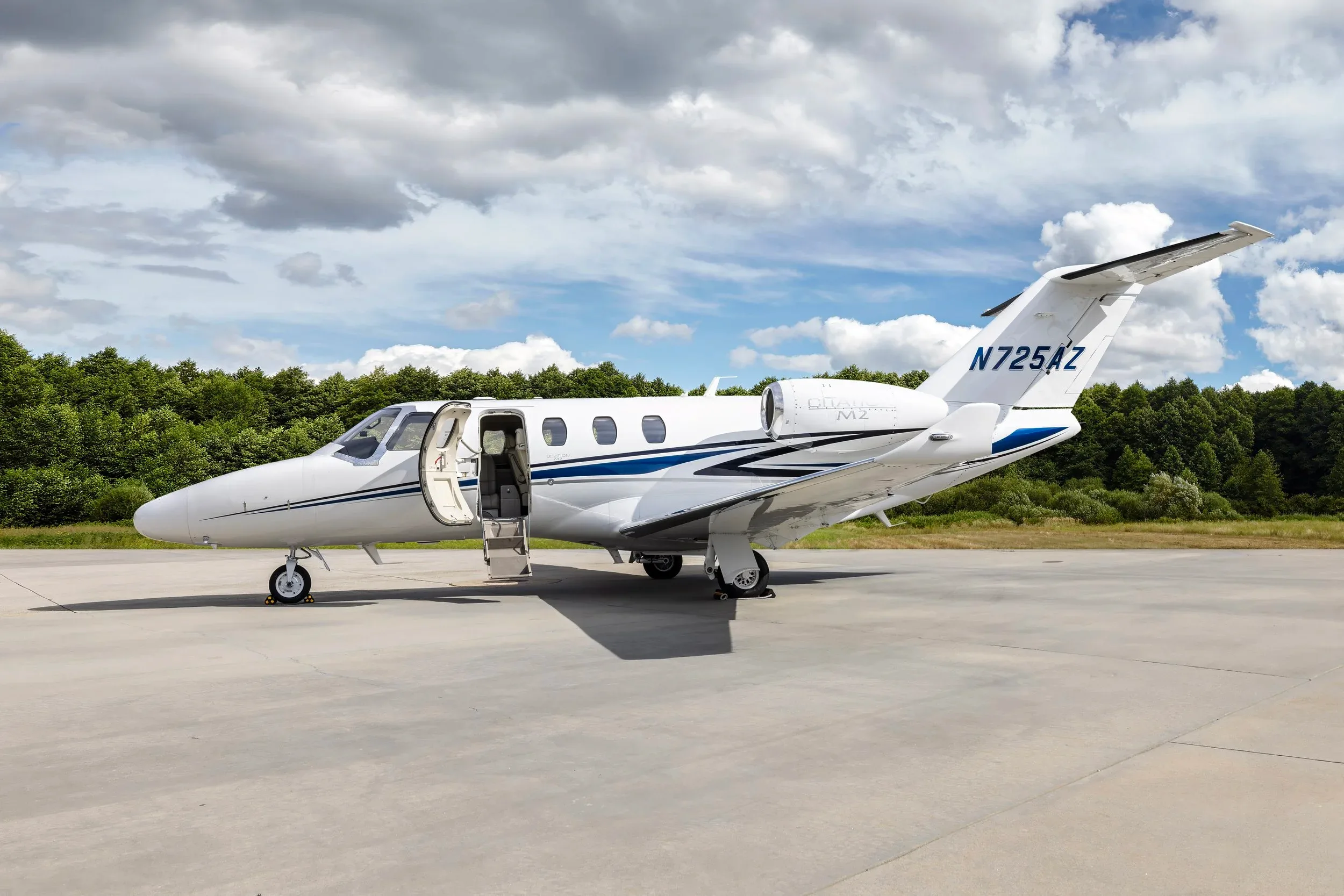 Exterior view of a 2018 Cessna Citation M2 — Aircraft Executives.