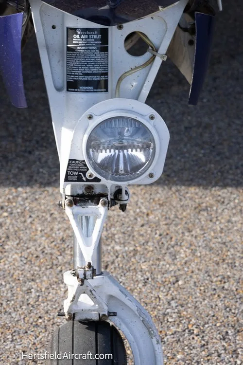 Engine detail of a 2016 Beechcraft G36 Bonanza.