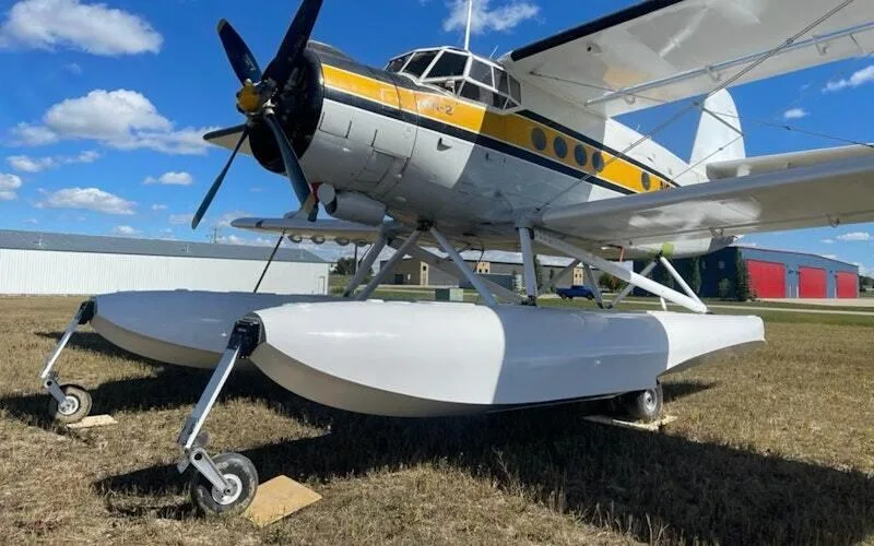Exterior view of a 1991 Antonov AN-2 Turbine Amphibian.