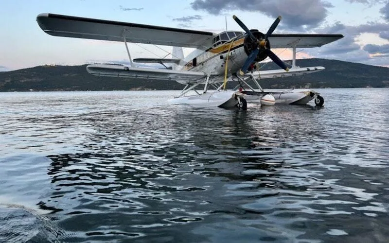 Marketing image of a 1991 Antonov AN-2 Turbine Amphibian.