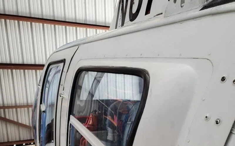 Exterior view of a 1994 Bell 206B-3.