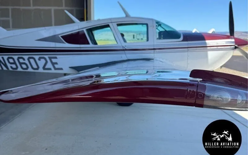Exterior view of a 1976 Bellanca 17-31ATC Viking.