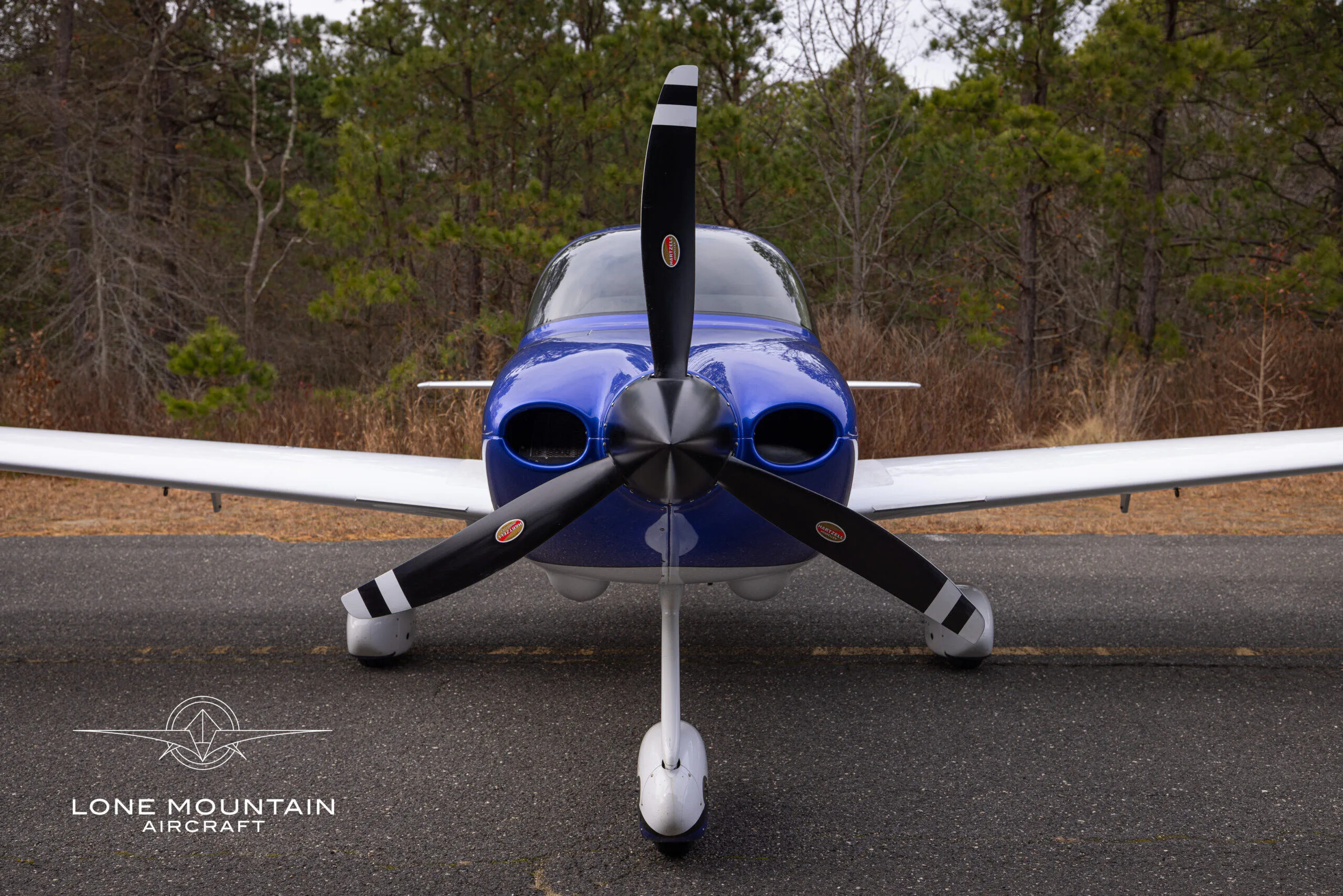 Exterior view of a 2024 Cirrus SR20 G7.