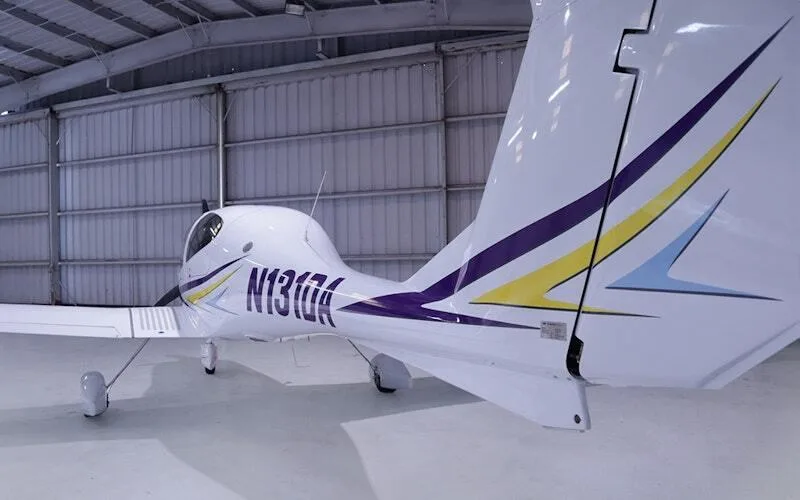 Exterior view of a 2021 Diamond DA40 NG.