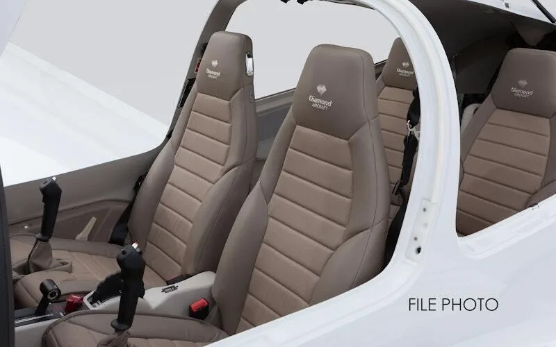 Cabin interior of a 2021 Diamond DA40 NG.