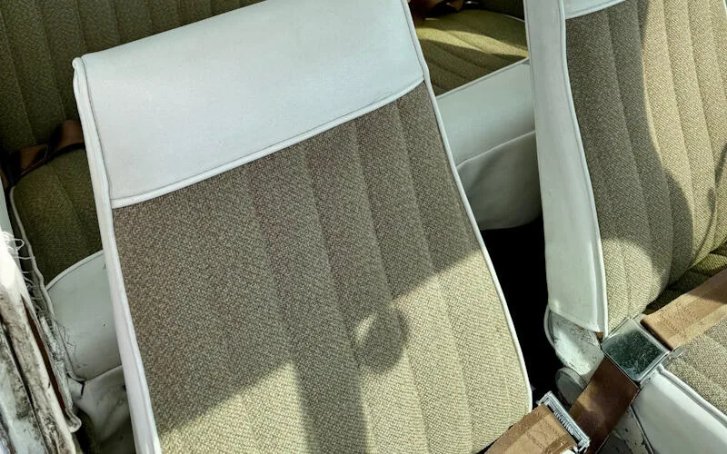 Cabin interior of a 1964 Mooney M20C Mark 21 / Ranger.