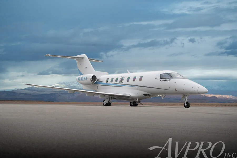 Exterior view of a 2021 Pilatus.