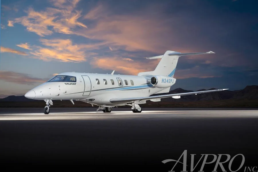 Exterior view of a 2021 Pilatus.