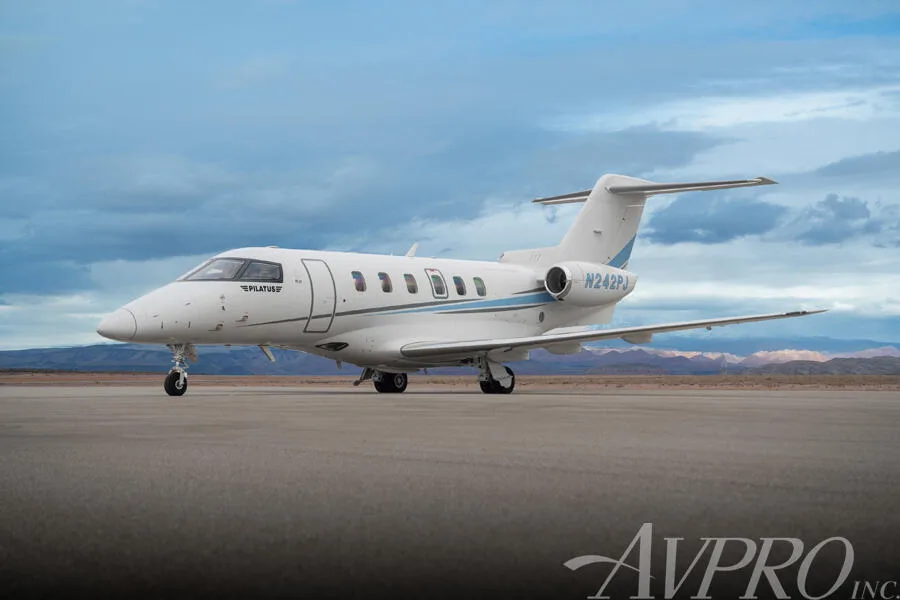 Exterior view of a 2021 Pilatus.