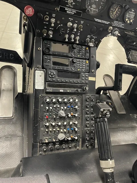 Cockpit and instrument panel of a 2011.
