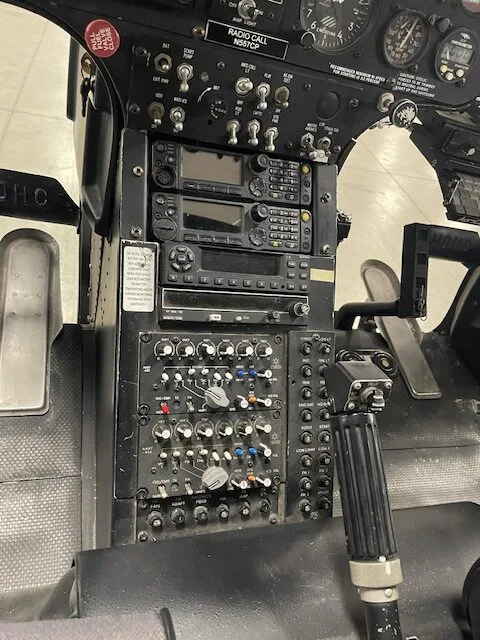 Cockpit and instrument panel of a 2011.