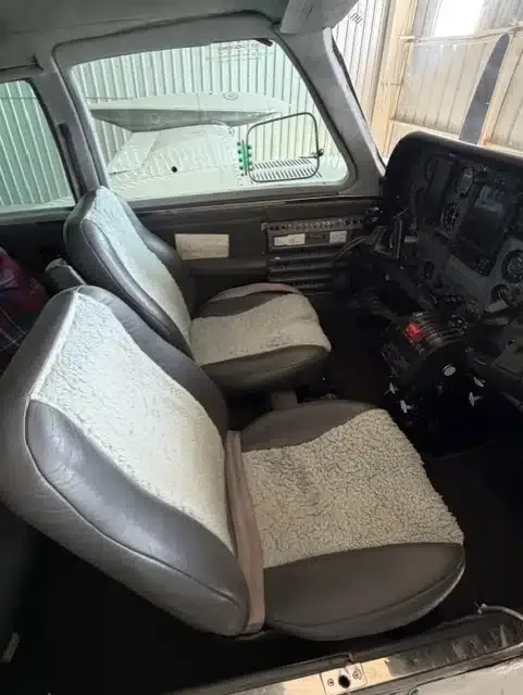 Cabin interior of a 1979 Cessna T310R.