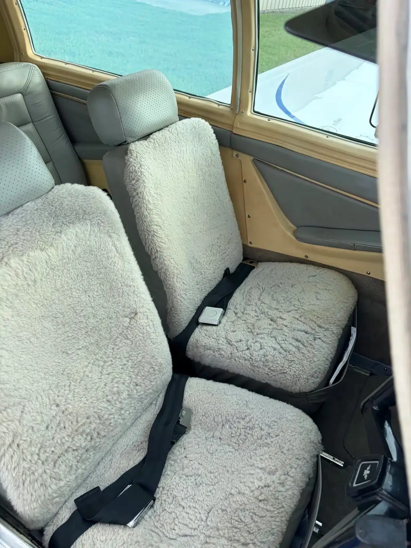 Cabin interior of a 1977 Mooney M20J.