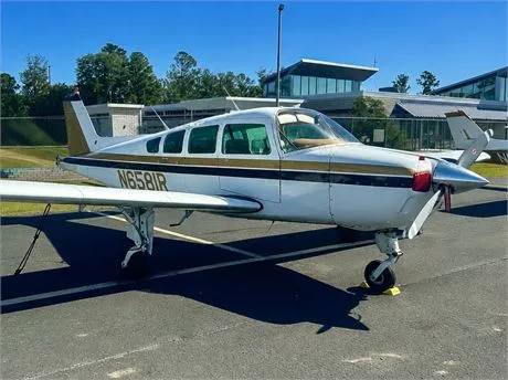 Exterior view of a 1977 Cessna 421C.