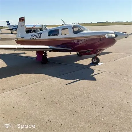 Exterior view of a 1977 Cessna 421C.