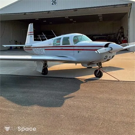 Exterior view of a 1977 Cessna 421C.
