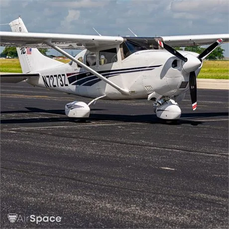 Exterior view of a 1977 Cessna 421C.