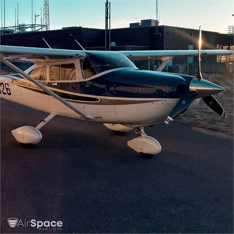 Exterior view of a 1977 Cessna 421C.