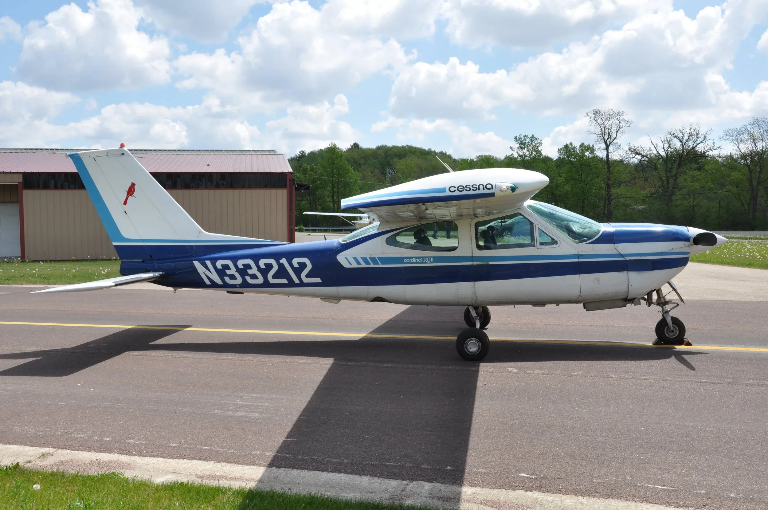 Exterior view of a 1976 AKC AVIATION 177RG.