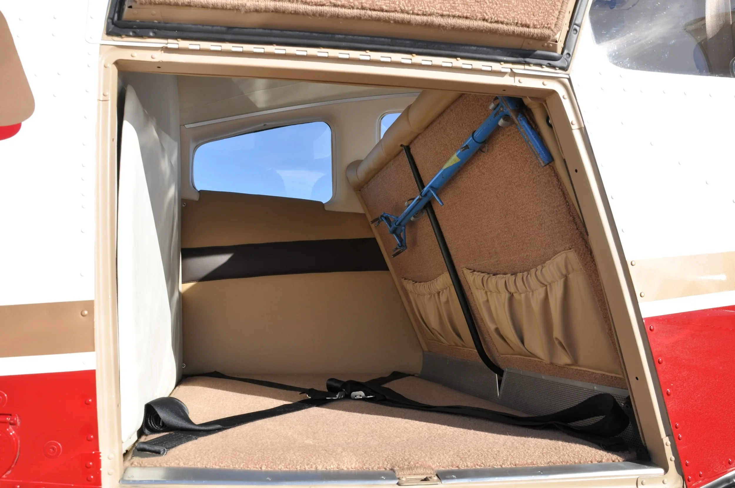 Cabin interior of a 1977 AKC AVIATION WARRIOR — AKC AVIATION.