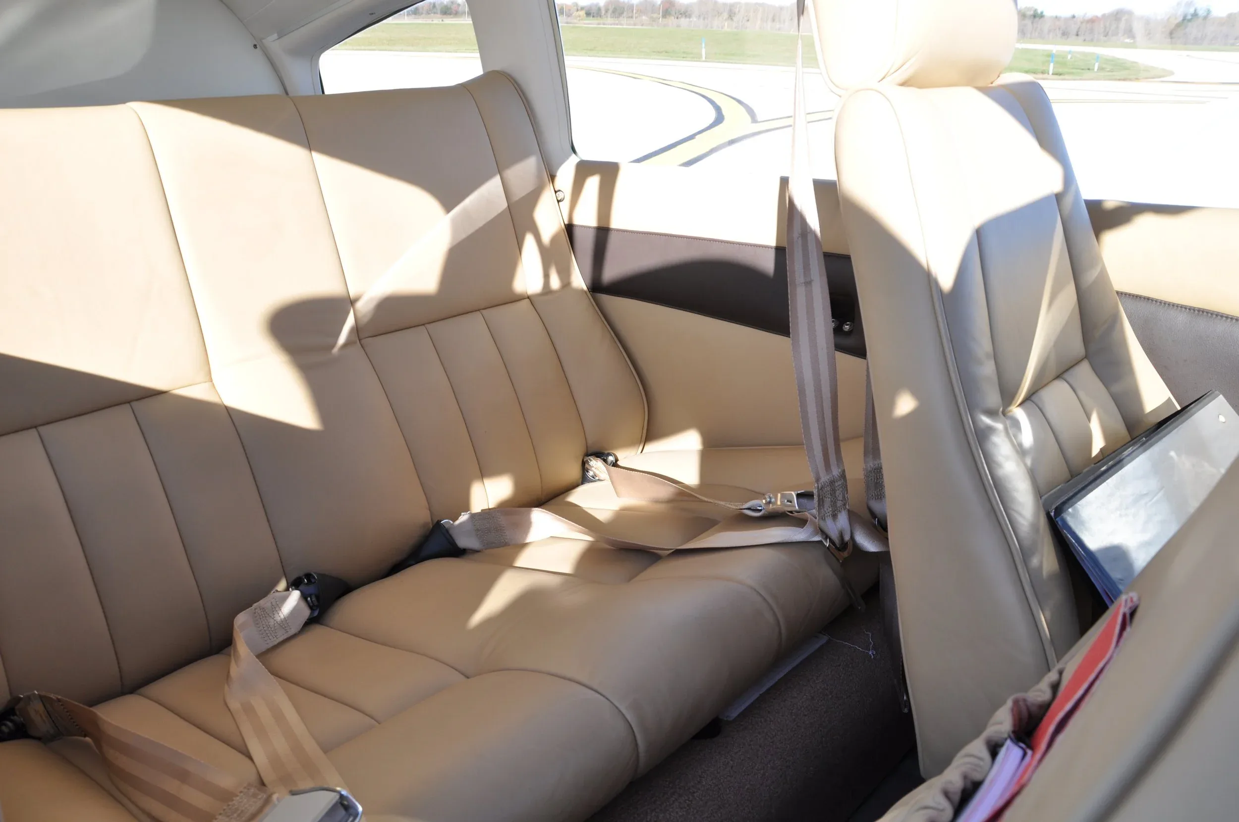 Cabin interior of a 1977 AKC AVIATION WARRIOR — AKC AVIATION.