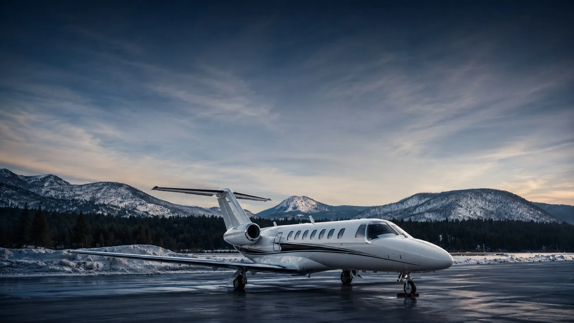 Marketing image of a Gulfstream.