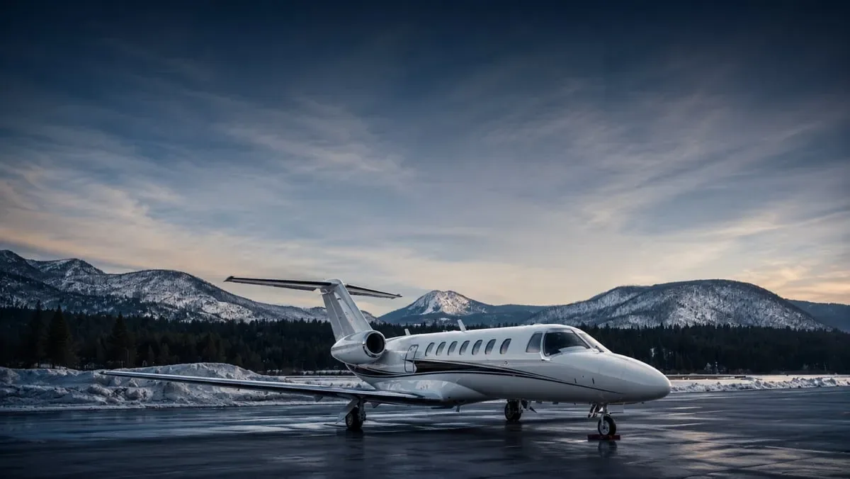 Exterior view of a 1980 Beechcraft · King Air 200, N520DD.
